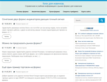 Tablet Screenshot of forex-nik.ru